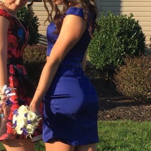 Sherri Hill Two Piece Homecoming Dress - Picture 5 of 5